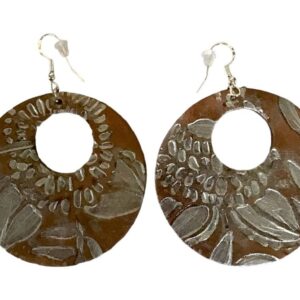 Pendientes Pétalos de Plata