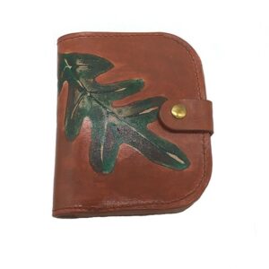 Cartera de cuero otoño