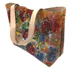 Bolso de piel Jardín de Flores