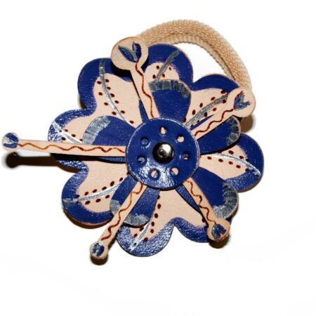 Coletero de piel Flor 1#