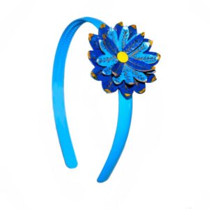 Diadema de piel Flor 3#