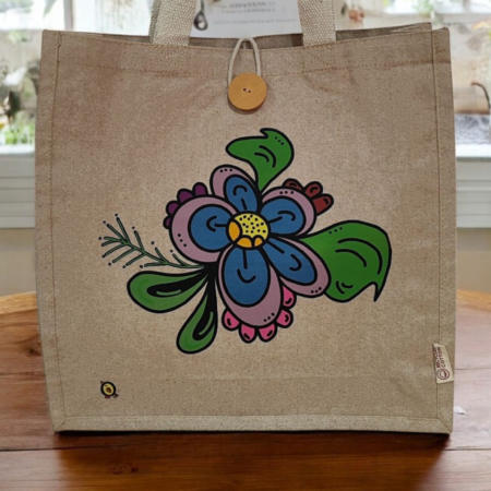 Bolsa de tela Diseño Floral