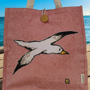 Bolsa tela Ave Oceánica