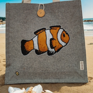 Bolsa de tela Pez Coral