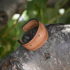 Brazalete clásico cuero