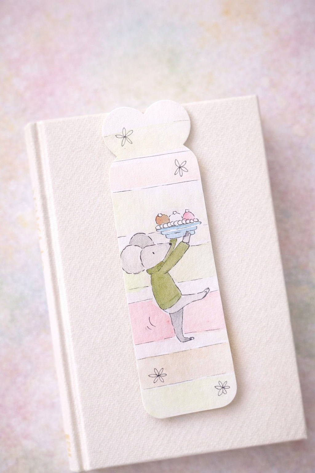 Marcapáginas Ratoncito pastelero