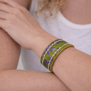Brazalete de cuero Natura