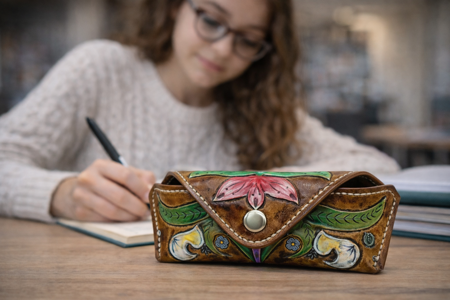 Funda de Gafas Flor de Lis