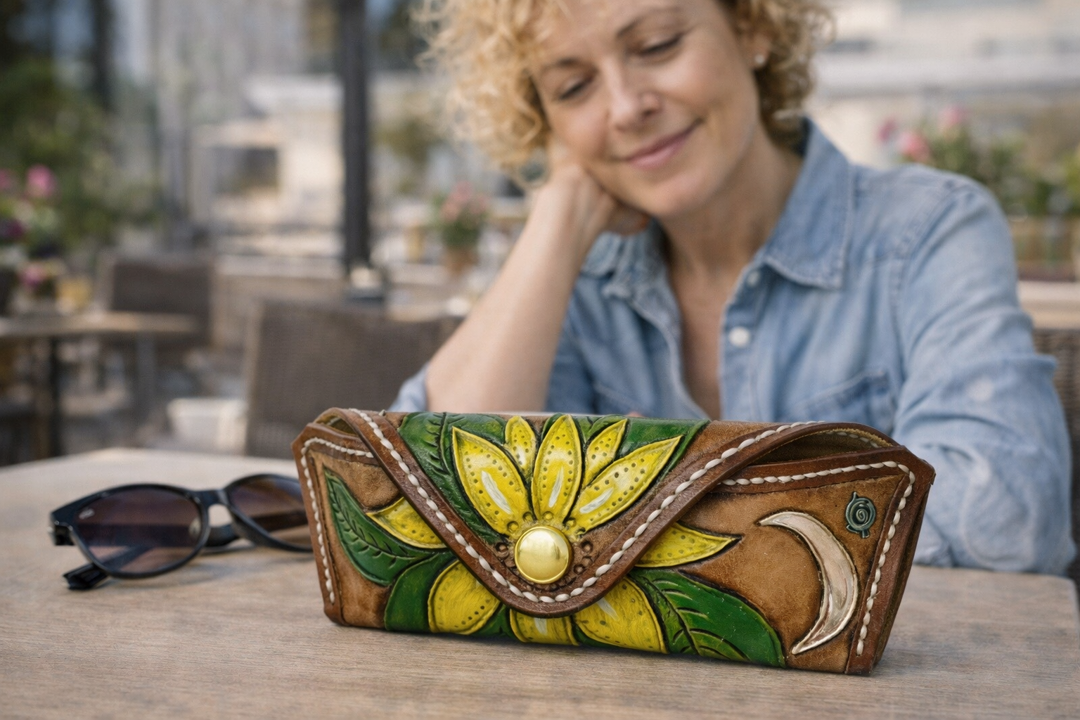 Funda de Gafas Girasol