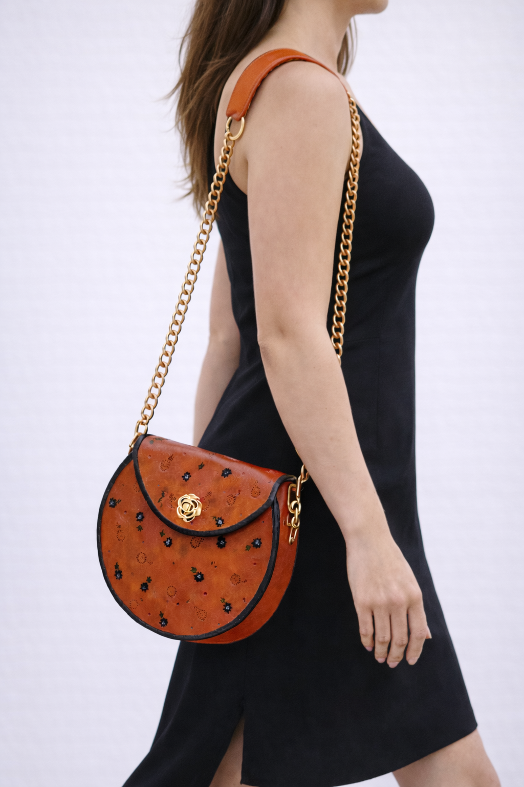 Bolso bandolera Flores al Atardecer