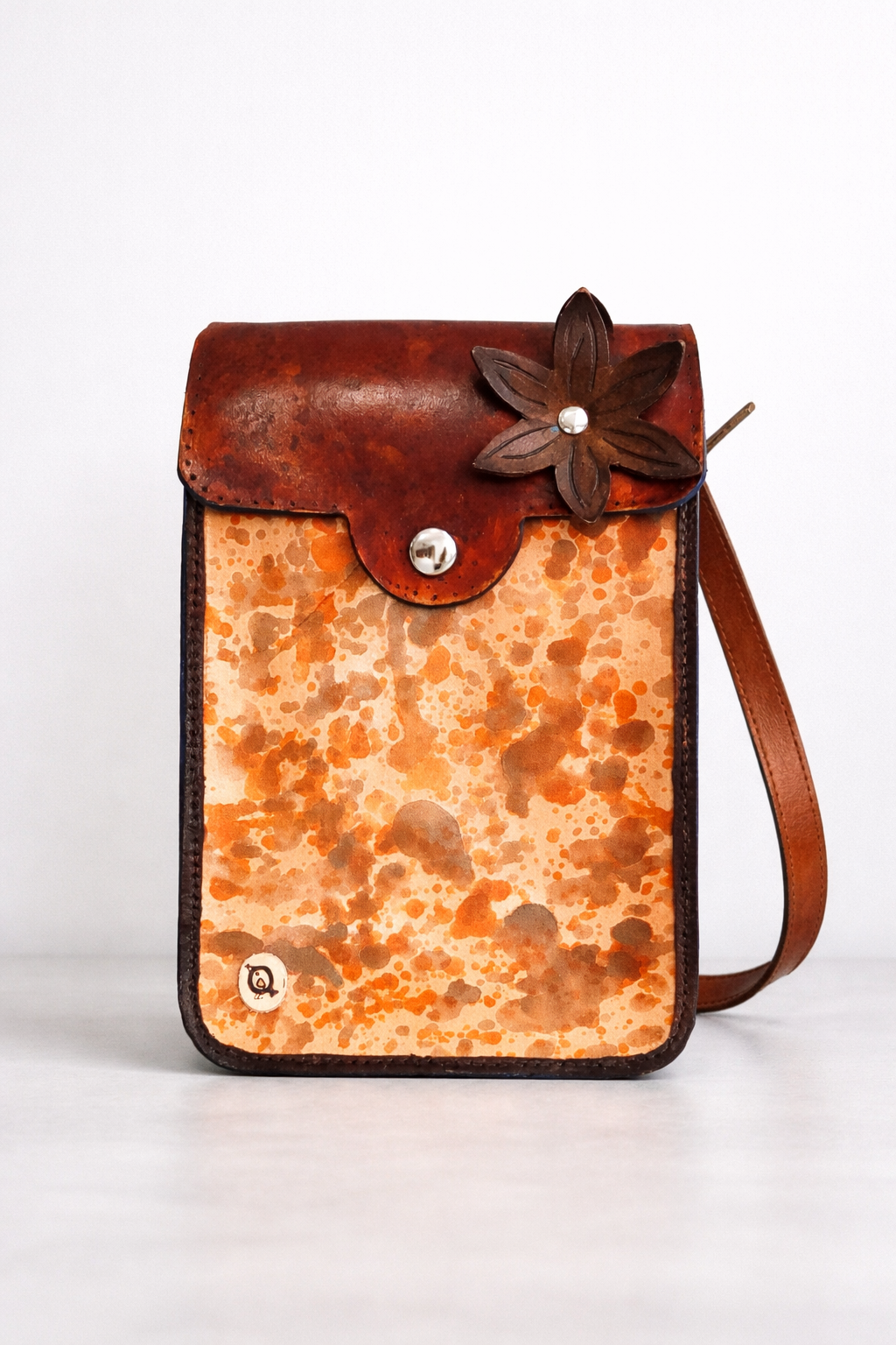 Bolso bandolera Relieve artesanal