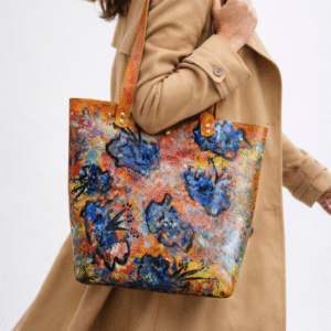 Bolso de piel Jardín de Flores