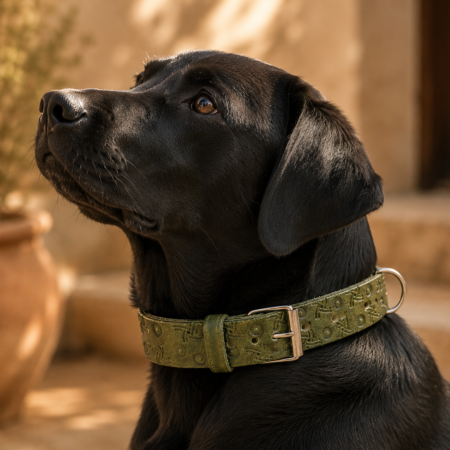 Collar de cuero Olmo