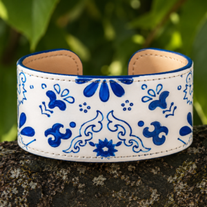 Brazalete de cuero Patios de Verano
