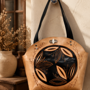Bolso cuero Medallón Amsterdam