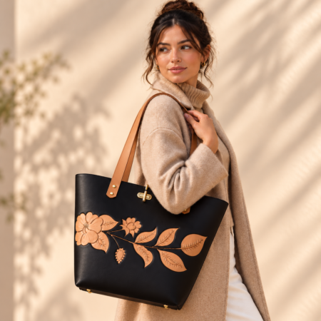 Bolso cuero Ramillete