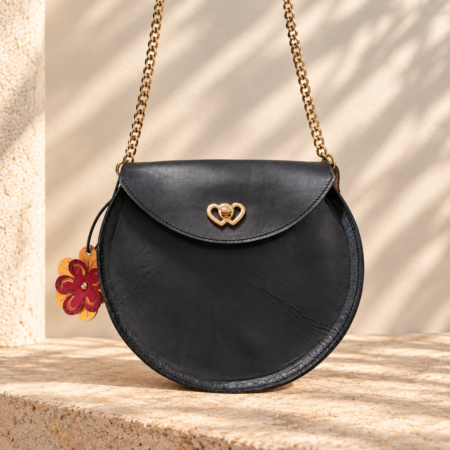 Bolso de cuero Noche Oscura