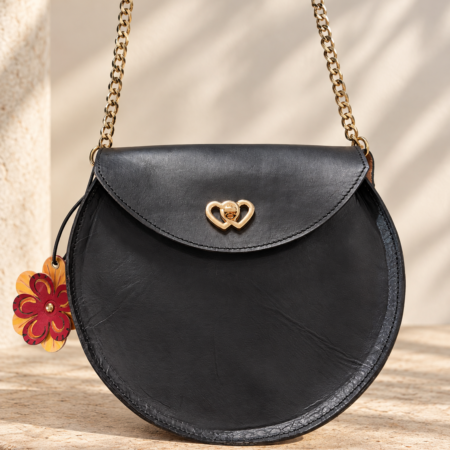 Bolso de cuero Noche Oscura
