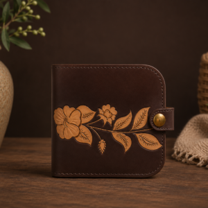 Cartera monedero cuero Ramillete